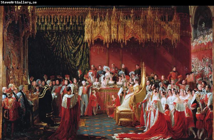 George Hayter The Coronation of Queen Victoria (mk25)